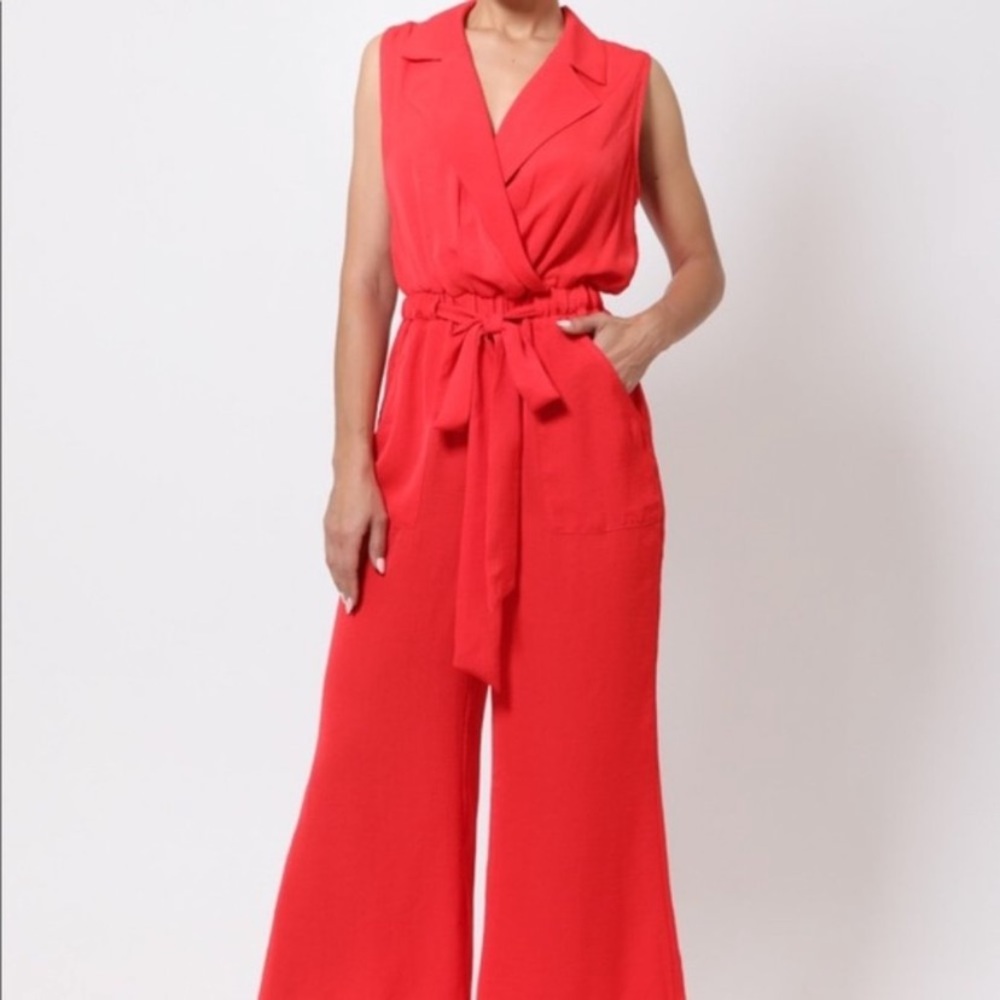 BOUTIQUE Coral wide leg relax fit jumpsuit Large
